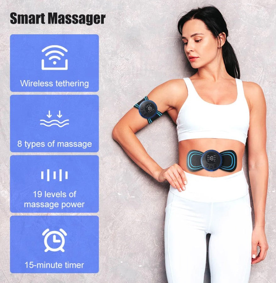 Ejercitador, mini masajeador portatil